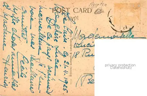 AK / Ansichtskarte Cairo_Egypt Altstadtleben Cairo Egypt