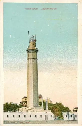 AK / Ansichtskarte Port_Said Leuchtturm Port_Said