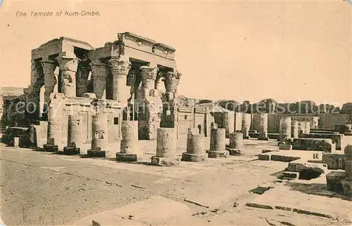 AK / Ansichtskarte Aswan Tempel von Kom Ombo Aswan