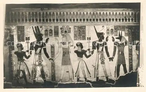 AK / Ansichtskarte Luxor_Louqsor_Louksor Grab Amen Kepeshf 