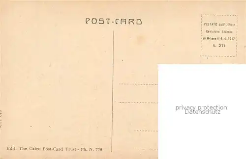 AK / Ansichtskarte Port_Said Denkmal Ferdinand Lesseps Port_Said