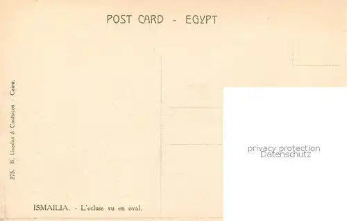 AK / Ansichtskarte Ismailia Fluttor Hafen Segelboote Ismailia