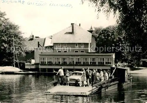 AK / Ansichtskarte Caputh Gaststaette und Cafe Faehrhaus Faehre Caputh
