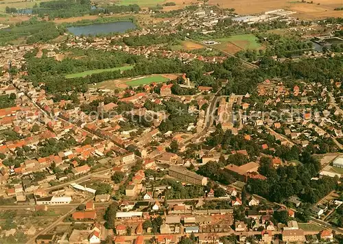 AK / Ansichtskarte Zehdenick Fliegeraufnahme Zehdenick