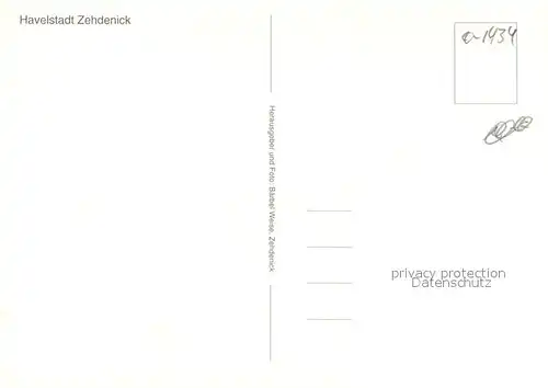 AK / Ansichtskarte Zehdenick Fliegeraufnahme Zehdenick