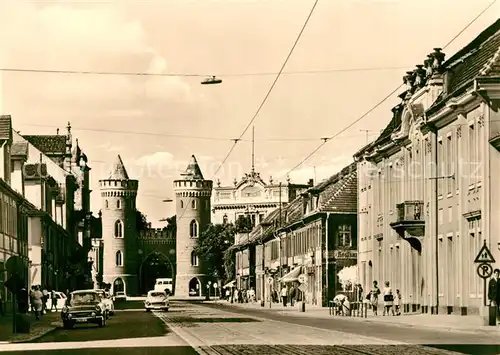 AK / Ansichtskarte Potsdam Friedrich Ebert Strasse Nauener Tor Potsdam