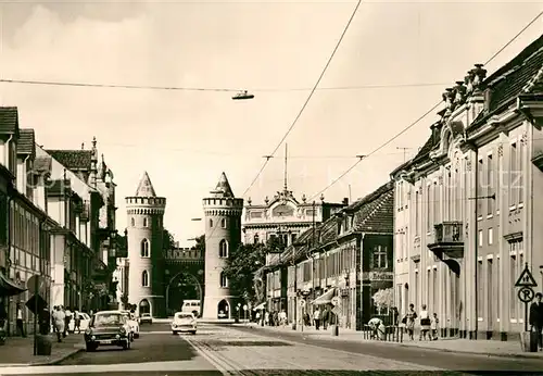 AK / Ansichtskarte Potsdam Friedrich Ebert Strasse Nauener Tor Potsdam
