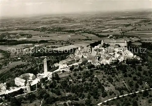 AK / Ansichtskarte Waldenburg_Wuerttemberg Hohenloher Land Fliegeraufnahme Waldenburg Wuerttemberg