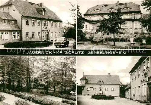 AK / Ansichtskarte Jauernick Buschbach Genesungsheim Parkanlagen Jauernick Buschbach