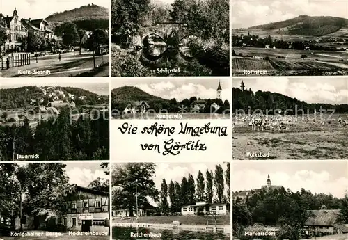 AK / Ansichtskarte Goerlitz_Sachsen und Umgebung Landschaftspanorama Badestrand Goerlitz Sachsen
