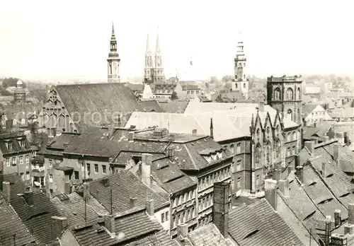 AK / Ansichtskarte Goerlitz_Sachsen Blick ueber die Stadt vom Dicken Turm aus Goerlitz Sachsen