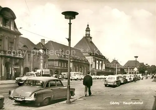 AK / Ansichtskarte Goerlitz_Sachsen Hauptbahnhof Goerlitz Sachsen