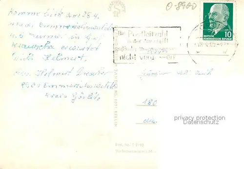 AK / Ansichtskarte Goerlitz_Sachsen Landeskrone Marienplatz Turm Berliner Strasse Bahnhof Volksbad Reichenbacher Turm Goerlitz Sachsen