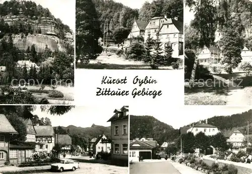 AK / Ansichtskarte Oybin Berg Oybin Ortsmotive Bergkirche Zittauer Gebirge Oybin