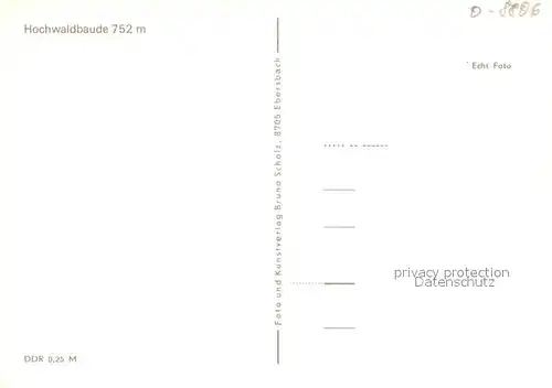 AK / Ansichtskarte Oybin Hochwaldbaude Gastraum Oybin