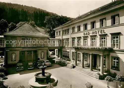 AK / Ansichtskarte Bad_Teinach Zavelstein Brunnenhaus Badhotel Bad_Teinach Zavelstein