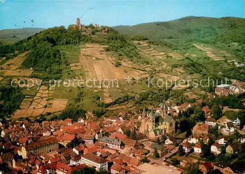 AK / Ansichtskarte Heppenheim_Bergstrasse Fliegeraufnahme Heppenheim_Bergstrasse
