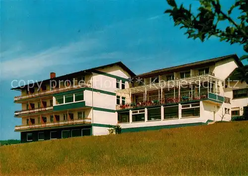 AK / Ansichtskarte Gondorf_Bitburg Hotel Restaurant Zur schoenen Aussicht Gondorf Bitburg