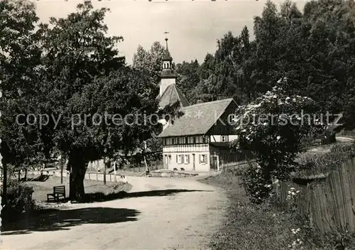AK / Ansichtskarte Lueckendorf Kirche Kurort Zittauer Gebirge Lueckendorf