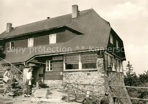 AK / Ansichtskarte Hain_Oybin HOG Hochwaldbaude Zittauer Gebirge Hain_Oybin