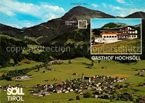 AK / Ansichtskarte Soell_Tirol Gasthof Pension Hochsoell Soell_Tirol