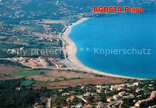 AK / Ansichtskarte Ajaccio Plage dAgosta Vue generale Ajaccio