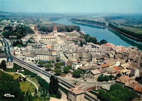 AK / Ansichtskarte Tournus Vue generale aerienne Tournus