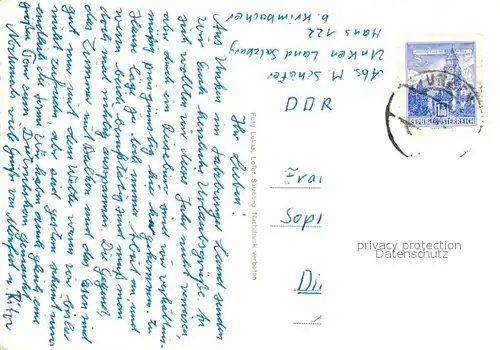 AK / Ansichtskarte Unken Kirche Panorama Schuhplattler Unken