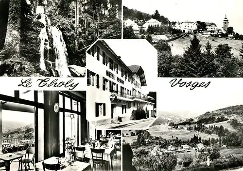 AK / Ansichtskarte Le_Tholy Hotel Gerard Parc ombrage Terrasse panoramiqueensoleillee Garages Le_Tholy