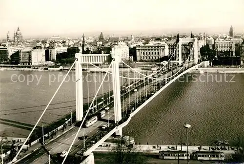 AK / Ansichtskarte Budapest Elisabethbruecke Budapest
