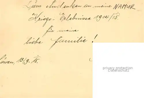 AK / Ansichtskarte Namur_sur_Meuse Flusspartie Dampfschiff Namur_sur_Meuse