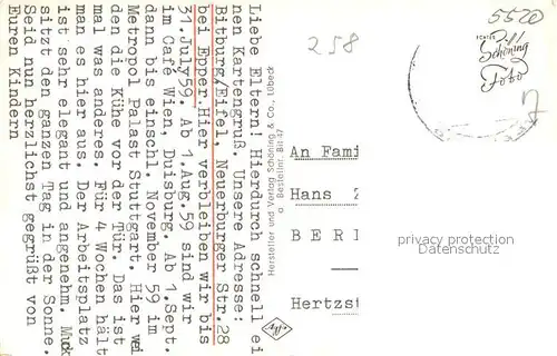 AK / Ansichtskarte Bitburg Mariengrotte Bierbrunnen Ehrenfriedhof Altstadt Krankenhaus Bitburg