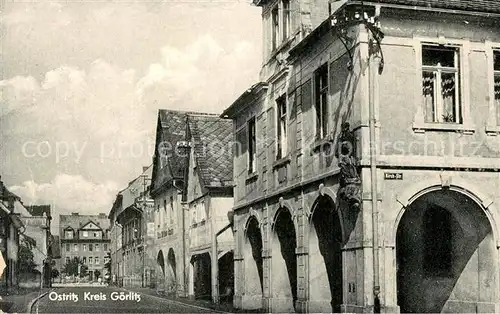 AK / Ansichtskarte Ostritz Haeuserpartie in der Altstadt Ostritz
