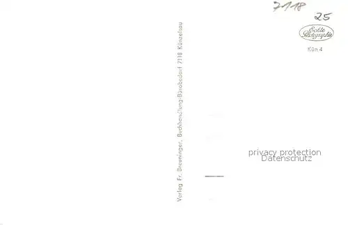 AK / Ansichtskarte Kuenzelsau Rathaus Altstadt Schnurgasse Tuerschild Schloss Stadtpanorama Kuenzelsau