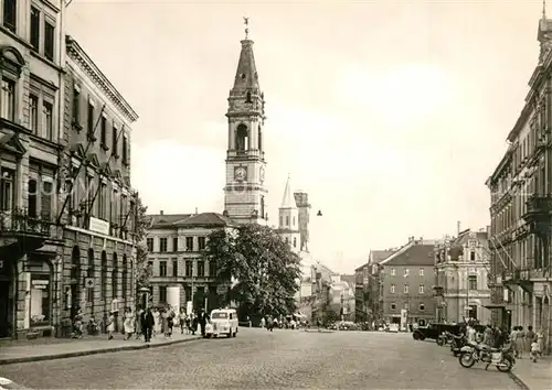 AK / Ansichtskarte Zittau Haberkornplatz Johanneum Zittau