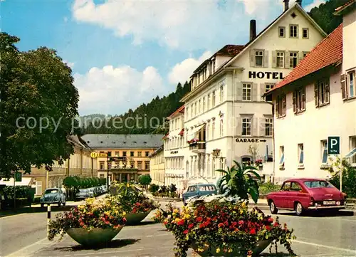 AK / Ansichtskarte Bad_Teinach Zavelstein Badstrasse Innenstadt Hotel Bad_Teinach Zavelstein