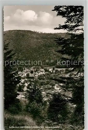 AK / Ansichtskarte Unterreichenbach_Calw Blick ins Tal Luftkurort im Schwarzwald Unterreichenbach Calw