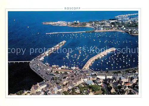 AK / Ansichtskarte Roscoff Fliegeraufnahme Roscoff