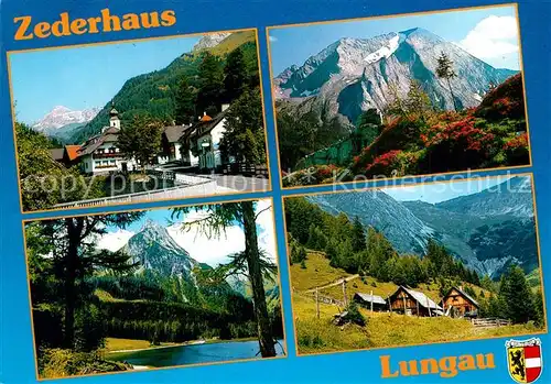 AK / Ansichtskarte Lungau Zederhaus Weisseck Stausee Riedingspitze Wastlalm Lungau