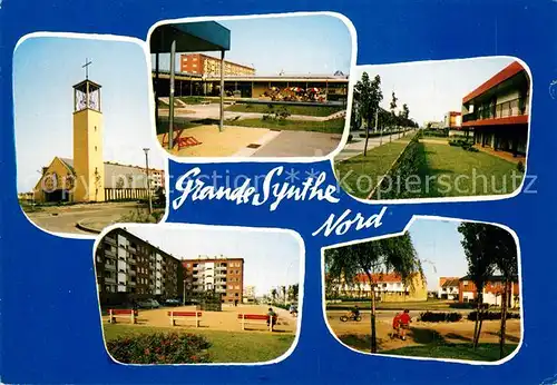 AK / Ansichtskarte Grande Synthe_Nord Divers aspects du Centre Commercial Ouest Grande Synthe Nord