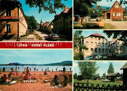 AK / Ansichtskarte Lipno Horni Plana Mestecko a rekreacni stredisko na levem brehu Lipenske prehrady Lipno