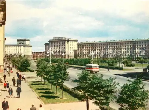 AK / Ansichtskarte Leningrad_St_Petersburg Statschki Prospekt Leningrad_St_Petersburg