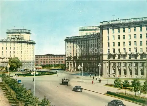 AK / Ansichtskarte Leningrad_St_Petersburg Komsomolksaja Platz Leningrad_St_Petersburg
