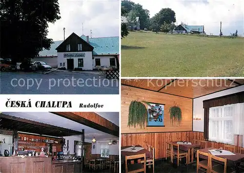 AK / Ansichtskarte Liberec Ceska Chalupa Bar Gaststube Liberec