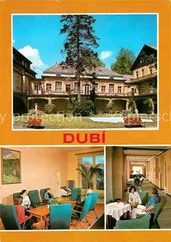 AK / Ansichtskarte Dubi Lazenske mesto na upati Krusnych hor Dubi