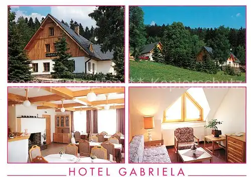 AK / Ansichtskarte Vitkovice Hotel Gabriela Gaststube Gaestezimmer Vitkovice