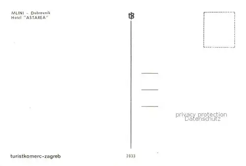 AK / Ansichtskarte Mlini Panorama Kueste Berge Hotel Astarea Mlini