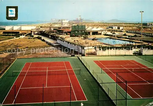 AK / Ansichtskarte La_Manga_del_Mar_Menor Tiro Pichon Pista y Tenis La_Manga_del_Mar_Menor
