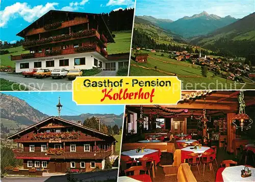 AK / Ansichtskarte Alpbach Gasthof Pension Kolberhof Landschaftspanorama Alpbach