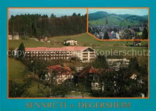 AK / Ansichtskarte Degersheim_SG Sennrueti Hotel Landschaftspanorama Degersheim SG